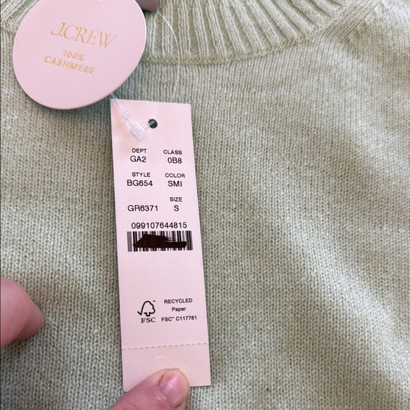 J. Crew Cashmere shrunken crewneck sweater Size S - Picture 7 of 13